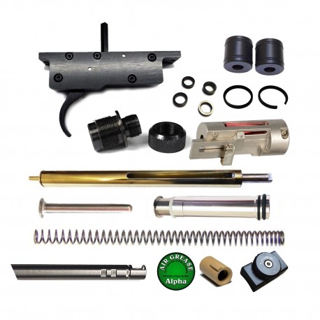 Kit piezas full upgrade Bore up VSR-10 CM.701 Cyma Fijo Custom