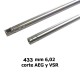 Cañón 433 mm 6,02 stainless steel AEG y VSR