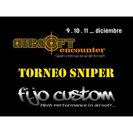Concurso sniper Airsoft Encounter - 1 participación